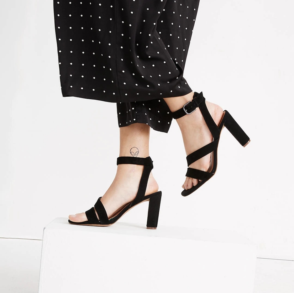 The Liv Sandal in Suede